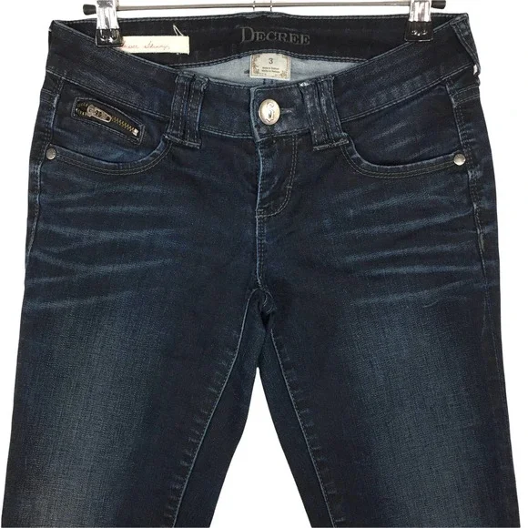 Decree Low Rise Super Skinny Stretch Jeans Size 3 - Picture 3 of 12